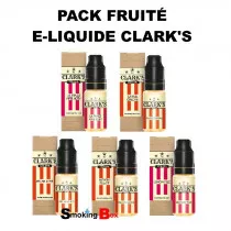 Pack e-liquide fruité Clark's 70/30  - cigarette electronique petit vapoteur