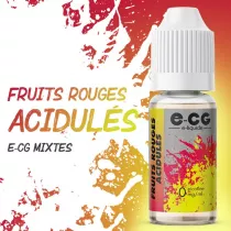 E-liquide Fruits Rouges Acidulé (ALIZE) - SIGNATURE E-CG - Framboise| citron| menthe