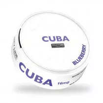 Cuba Blueberry 16mg/g - Nicopod pouch sachet nicotine sans tabac - substitut de nicotine