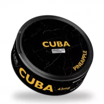 Cuba Pineapple 43mg/g - Nicopod pouch sachet nicotine sans tabac - substitut de nicotine