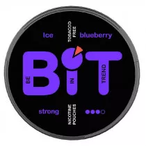 BIT Ice Blueberry - Nicotine pouch (sachet nicopod) sans tabac