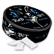 RABBIT Blue Ice X-Strong - Nicotine pouch (sachet nicopod) sans tabac