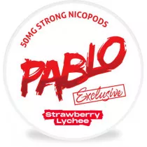 Pablo Exclusive Strawberry Lychee 50mg/g - Nicotine Pouch (sachet) sans tabac - Smokingbox