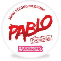 Pablo Exclusive Strawberry Cheesecake 50mg/g - Nicotine Pouch (sachet) sans tabac - Smokingbox