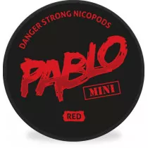 Pablo Mini Red (hot mint) - Nicotine Pouch (sachet) sans tabac - Smokingbox
