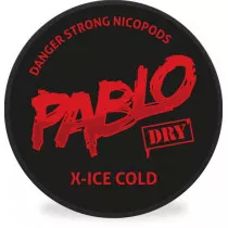 Pablo Dry X-Ice Cold (Tobacco sweet mint) - Nicotine Pouch (sachet) sans tabac - Smokingbox