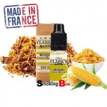 E-liquide tabac MICHIGAN CORN BLEND - Clark's - saveur "Classique", Maïs, Céréales - Made in France