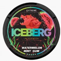 Iceberg Watermelon Mint Gum - Nicotine pouch (sachet nicopod) sans tabac
