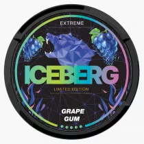 Iceberg Grappe Gum - Nicotine pouch (sachet nicopod) sans tabac