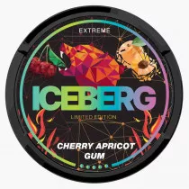 Iceberg Cherry Apricot Gum - Nicotine pouch (sachet nicopod) sans tabac