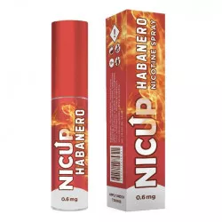NICUP Nicotine Habanero 12ml 0.6 mg/spray