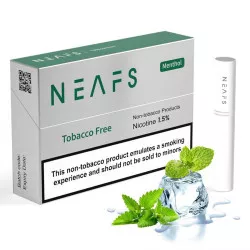 NEAFS Menthol 1.5% nicotine sticks bâtonnets chauffants (Heat Not Burn) sans tabac (20 bâtonnets) - IQOS comptatible