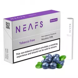 NEAFS Blueberry 1.5% nicotine sticks bâtonnets chauffants (Heat Not Burn) sans tabac (20 bâtonnets) - IQOS comptatible
