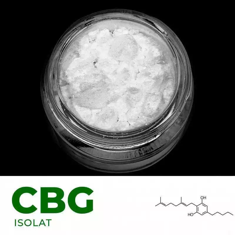 Isolat CBG GMP 99% Green Carpathes - Isolat CBG Spectrum Cannabidiol