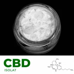 Isolat CBD GMP 99% Green Carpathes - Isolat CBD Spectrum Cannabidiol