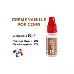 E-liquide Crème vanille pop corn - Colorz by Vap nation
