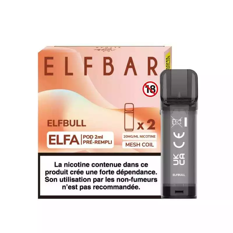 Pods ElfBull Elfa by Elf Bar - Puff Cartouche jetable