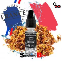 Arome et liquide bio Louisiane au saveur tabac blond grillé et  florale en sel de nicotine. Gros fumeur.