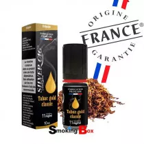 liquide et arome tabac gold classic - silvercig - origine france garantie - pas cher