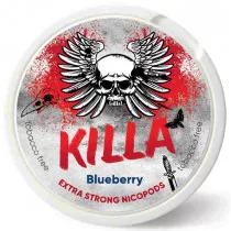 Blueberry (Mirtylle) - KILLA - Nicotine Pouch (sachet) sans tabac - Smokingbox