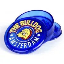 Grinder Amsterdam 3 parties en plastique - The bulldog - bleu