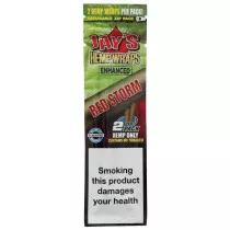 RED STORM (Tarte aux cerises) Blunt au feuille de chanvre (Hemp) Juicy Jays - Blunt sans tabac - (2 x feuilles)