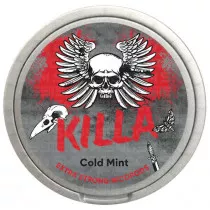 Cold Mint - KILLA - Nicotine Pouch (sachet) sans tabac - Smokingbox