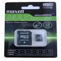 carte micro SDHC Maximum maxell 32GB classe 10
