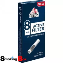 Filtre actif 8 mm avec charbon actif - Gizeh - Smokingbox