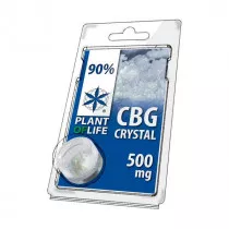 CRISTAUX DE POUDRE CBG PURE 90% 500 mg - PLANT OF LIFE