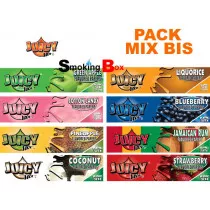 Pack mix bis de 8 x papier slim aromatisé mix - Juicy Jay
