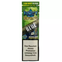 BLUE (myrtille) Blunt au feuille de chanvre (Hemp) Juicy Jays - Blunt sans tabac - (2 x feuilles)