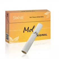 Molix Original (saveur tabac) - Sixhill - stick heets aux herbes (HNB) 0% nicotine sans tabac - compatible iqos