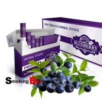 Blueberry (myrtille) Anita stick heets aux herbes sans tabac (Heat Not Burn) - Compatible IQOS