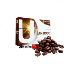 Coffee (café expresso) stick heets aux herbes (hnb) au sel de nicotine sans tabac - unicco - compatible iqos