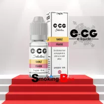 E-liquide Sablé Fraise ecg - e-cg - petit vapoteur cigarette electronique