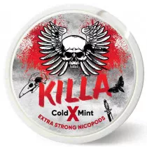 X Cold Mint - KILLA - Nicotine Pouch (sachet) sans tabac - Smokingbox