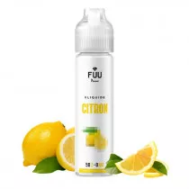 E-liquide citron 50ml - Fuu Prime - Prêt à booster - cigarette electronique petit vapoteur