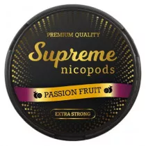 Supreme Passion Fruit - Nicotine pouch (sachet nicopod) sans tabac - Snus sans tabac - petit vapoteur