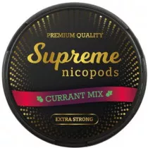 Supreme Currant Mix (Mélange de baies) - Nicotine pouch (sachet nicopod) sans tabac - petit vapoteur