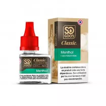E-liquide Menthol Tabac - So Good - cigarette electronique - Petit vapoteur