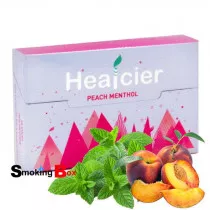 Peach Menthol (Pêche Mentholé) Healcier heat sticks (Heat Not Burn) aux herbes sans tabac - petit vapoteur stick heets iqos