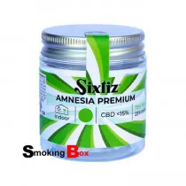 Fleurs Amnesia premium Indoor CBD 15% THC 0,2% - Fleurs de chanvre pot pourri - sixtiz